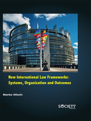 cover image of New International Law Frameworks